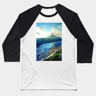 The Toe of the Rhone Glacier, Switzerland Baseball T-Shirt